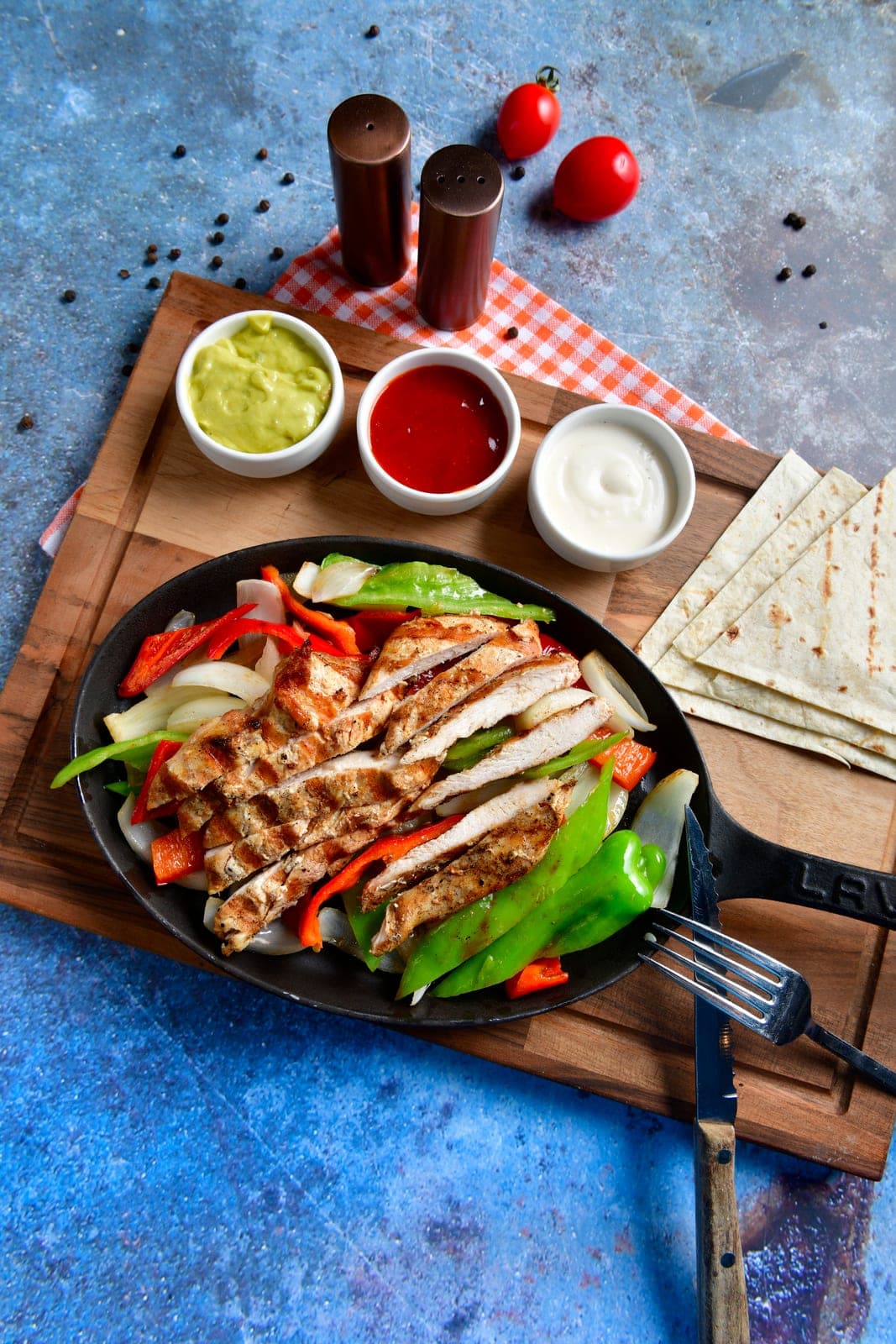 Tavuklu Fajita