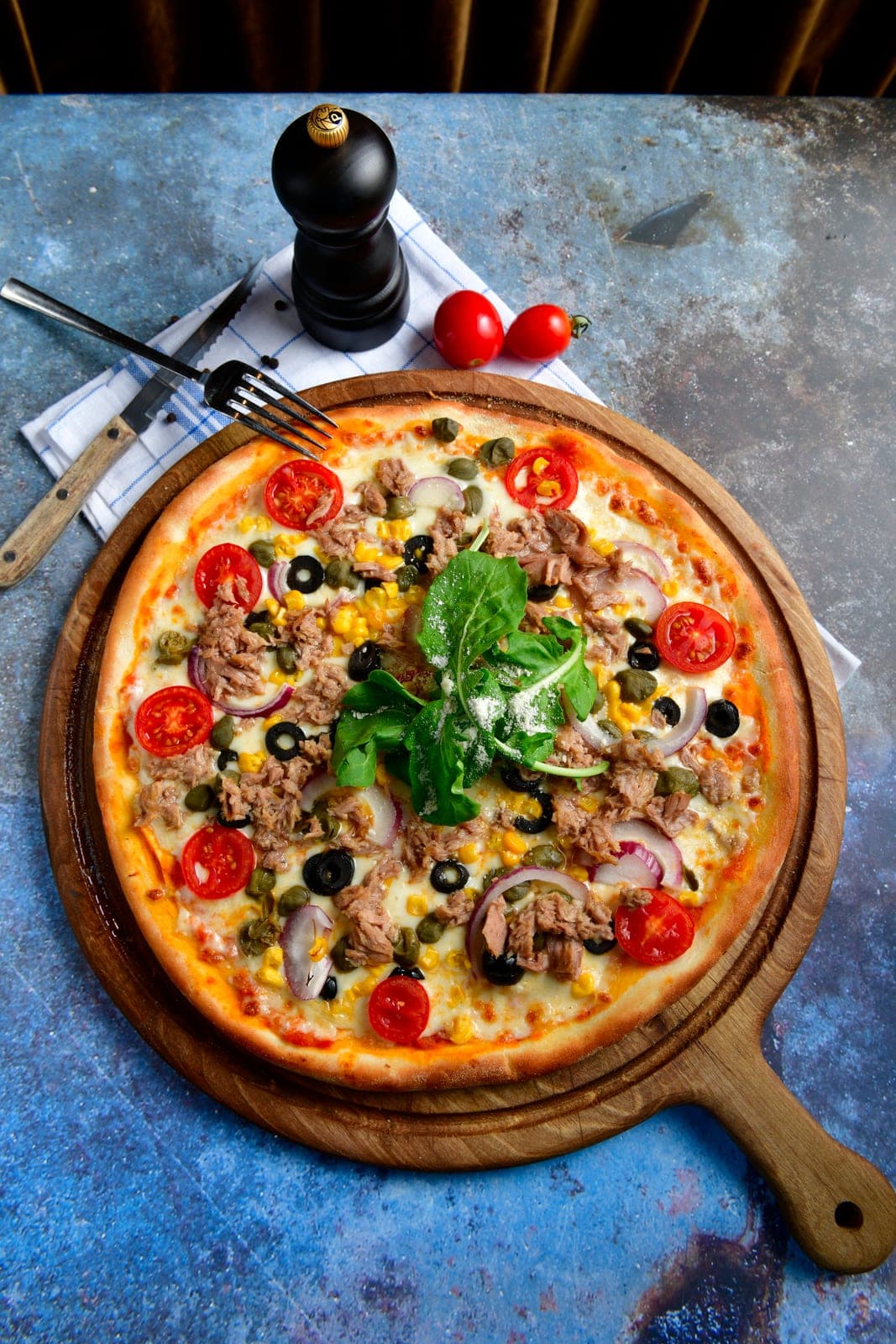Ton Balıklı Pizza