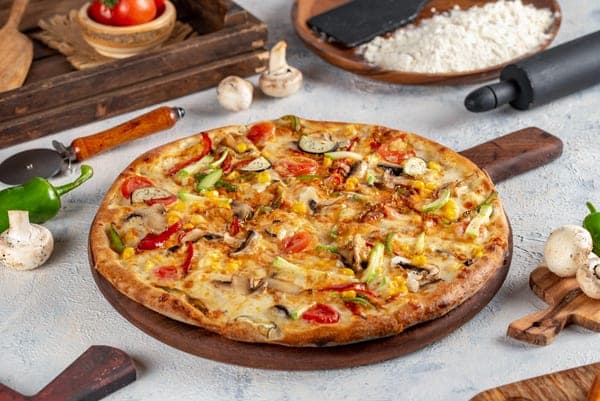 Vejetaryen Pizza